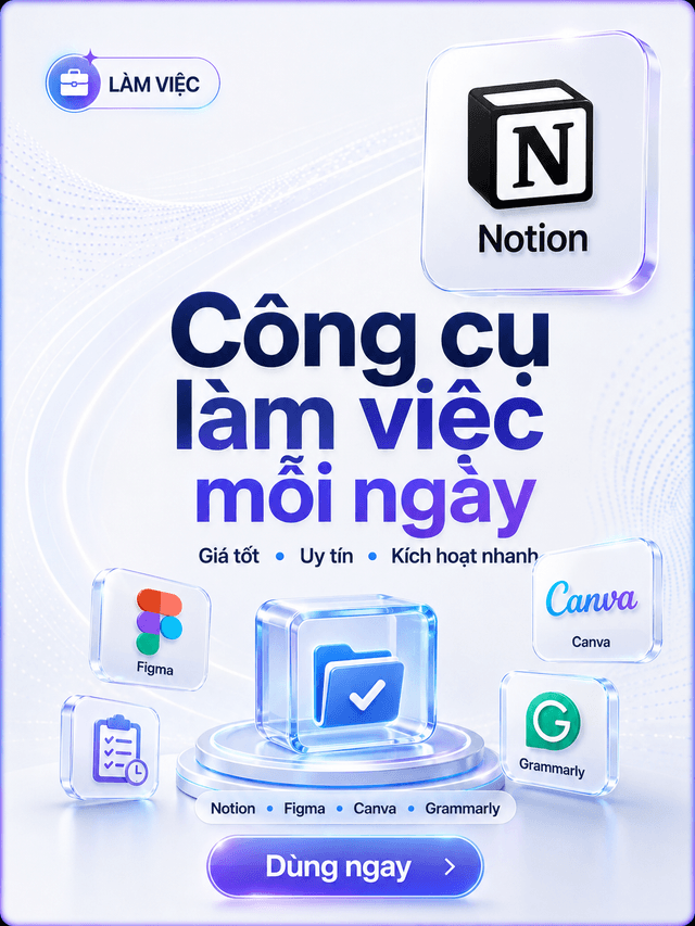Tài khoản làm việc hiệu quả
